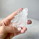 Clear Quartz Phoenix Angel
