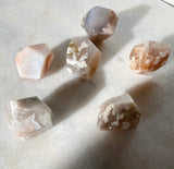 Flower Agate Free Forms