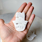 Snow Agate Hasma Hand