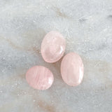 Rose Quartz Palm Stone