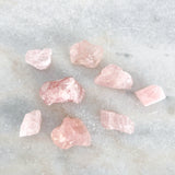Rough Rose Quartz Small