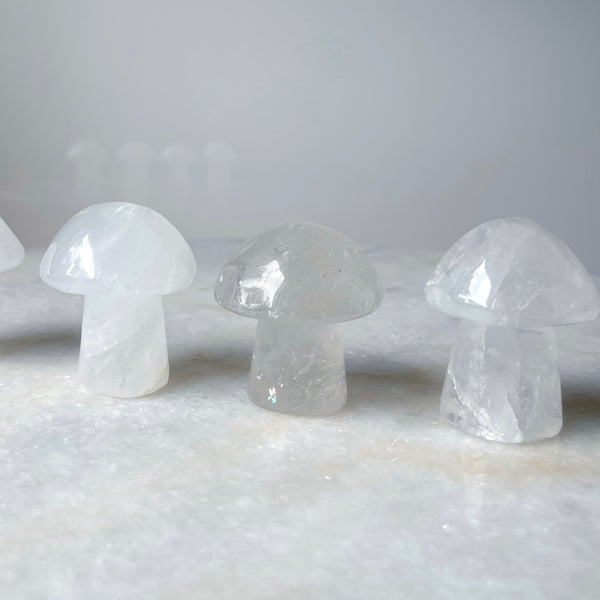 Clear Quartz Mushroom