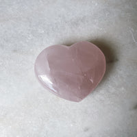 Rose Quartz Heart 1