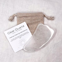 Gua Sha ~ Clear Quartz